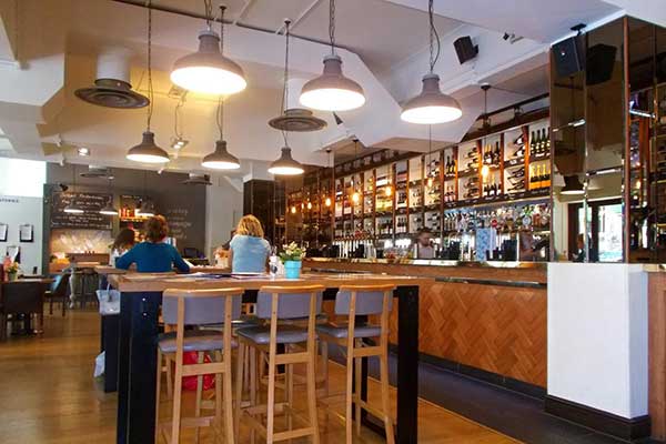 Restaurant Lighting Installation Restaurant Lighting Installation